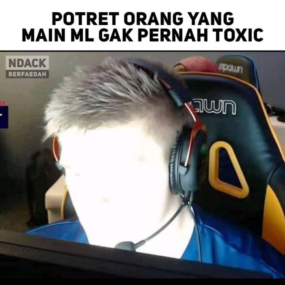 meme aura terpancar (instagram.com/ndack_berfaedah)