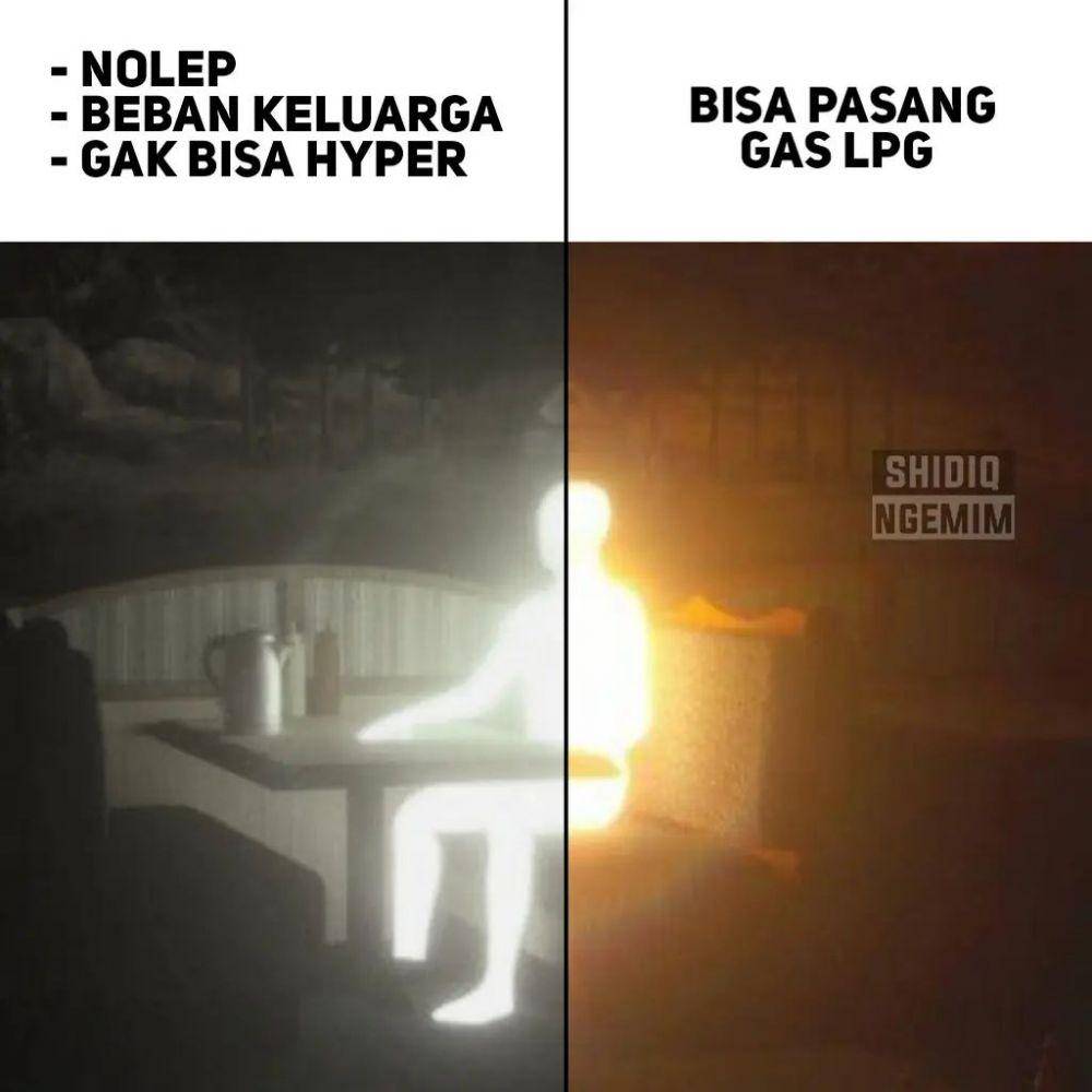 meme aura terpancar (instagram.com/shidiq.ngemim)