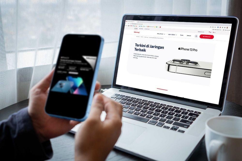 Telkomsel membuka pre-order paket bundling Telkomsel iPhone 13 Pro, iPhone 13 Pro Max, iPhone 13, dan iPhone 13 mini. (IDN Times/Istimewa).