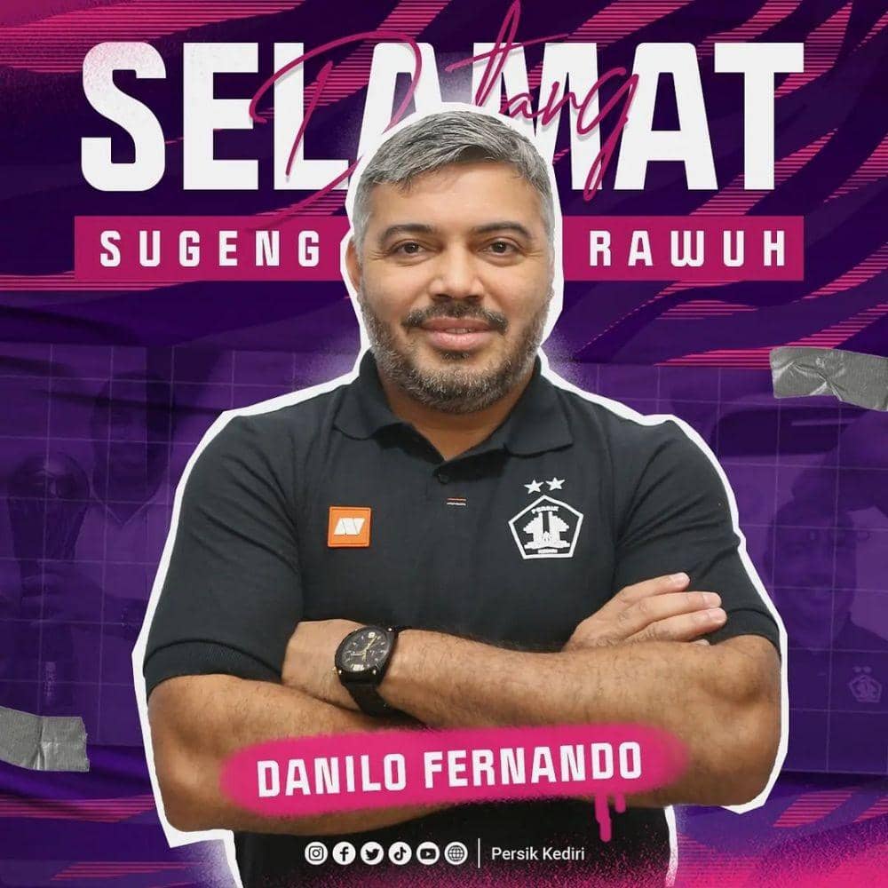 Persik Kediri tunjuk Danilo Fernando sebagai Direktur Teknik. IDN Times/ istimewa