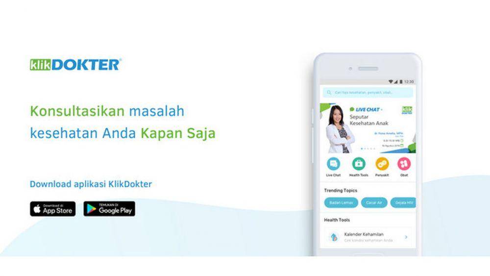 Layanan dari KlikDokter. (klikdokter.com)