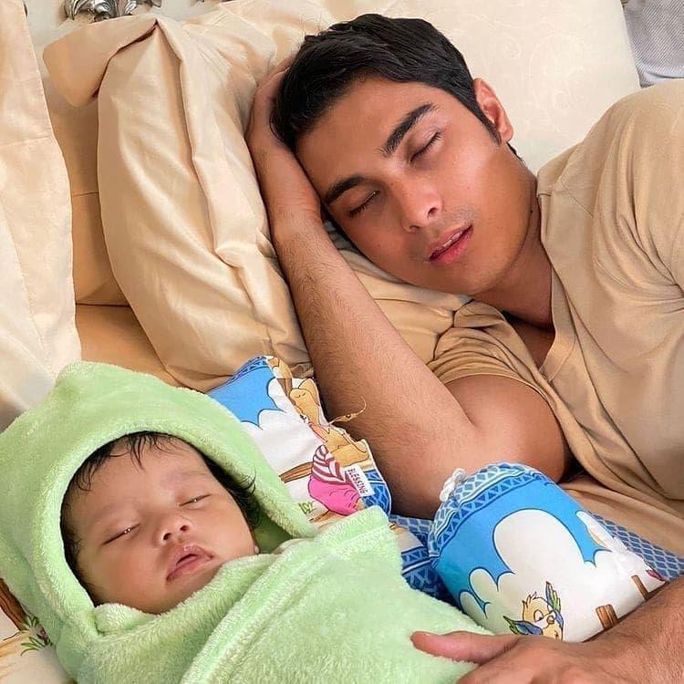 potret Cinta Brian dan anaknya di sinetron (instagram.com/zoeabbass_)