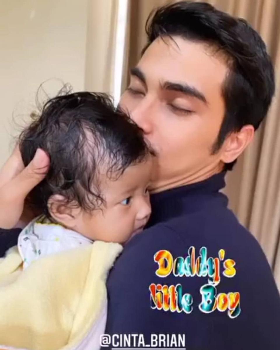 potret Cinta Brian dan anaknya di sinetron (instagram.com/fitria_salwa.a)