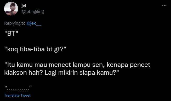 curhat pacar tiba-tiba ngambek (twitter.com/tebugiling)