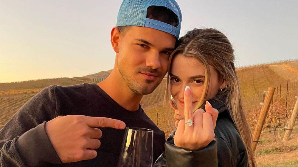 9 Fakta Pertunangan Taylor Lautner 'Twilight' dan Kekasih, Tay Dome