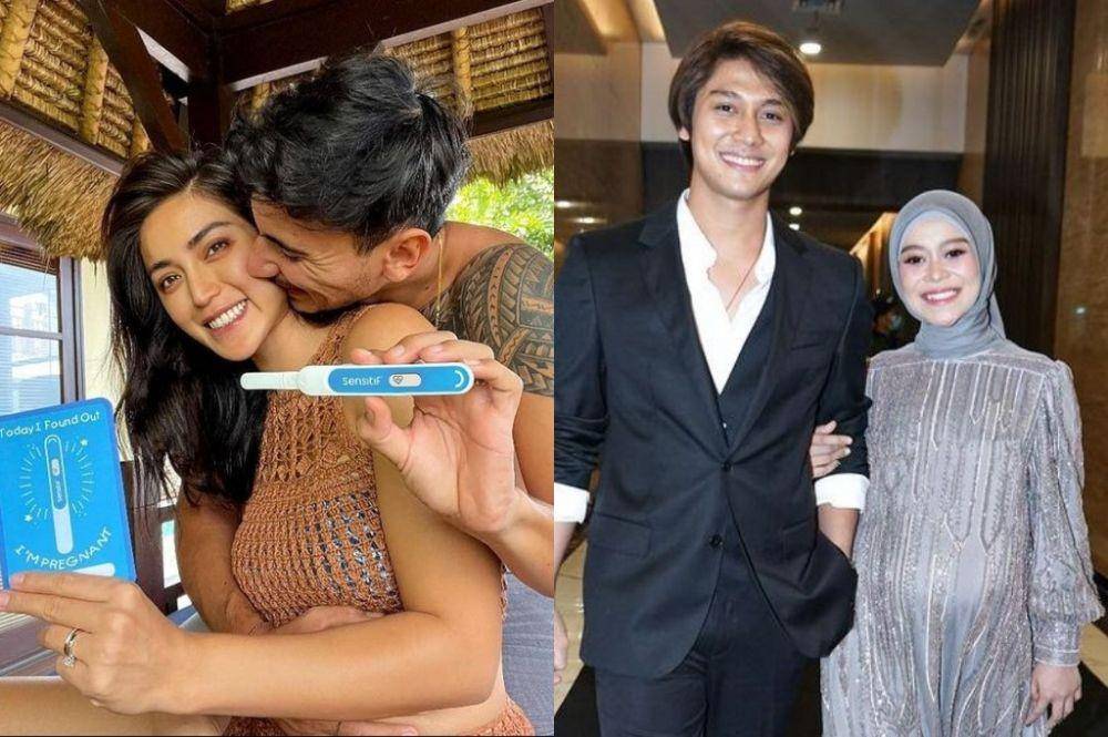 Pasangan artis langsung hamil setelah nikah (Instagram.com/inijedar |Instagram.com/rizkybillar)