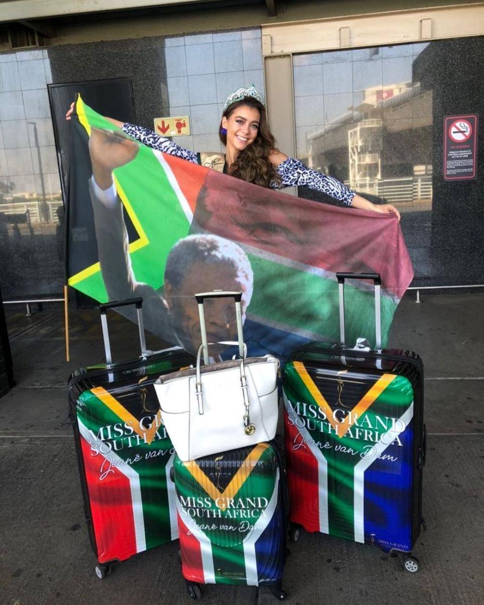 Potret Keberangkatan Kontestan Miss Grand International 2021 ke Phuket, Thailand (Instagram.com/missgrandinternational)