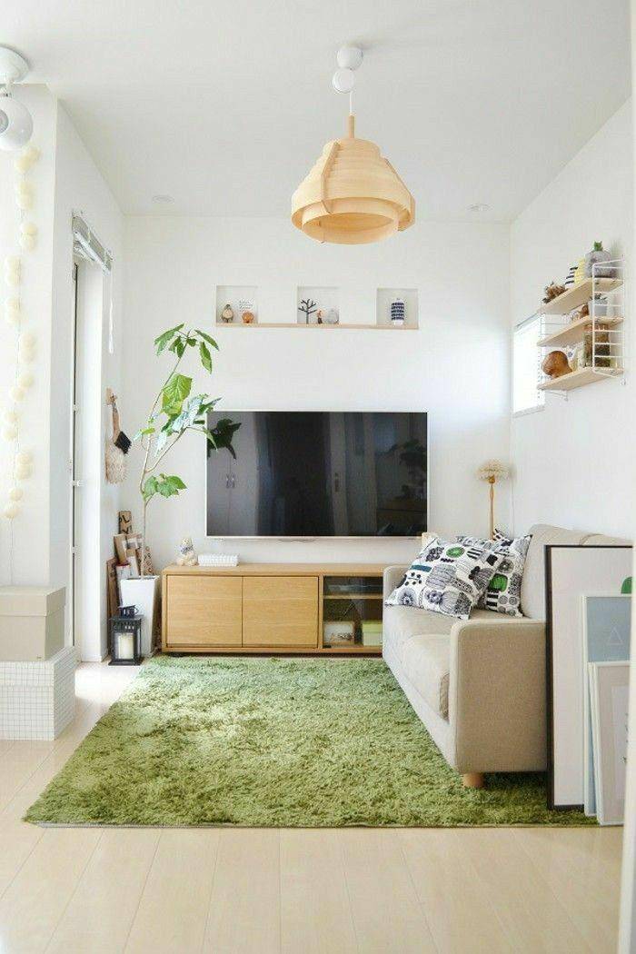 Ide ruang keluarga dengan TV (id.pinterest.com/mishrachanda034)