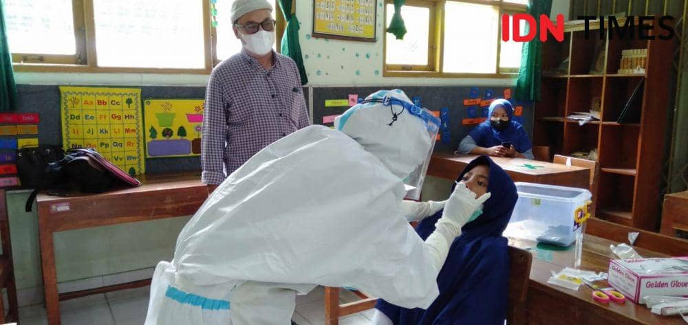 PCR Acak di Bantul, Tak Ada Siswa dan Guru SD yang Positif COVID-19