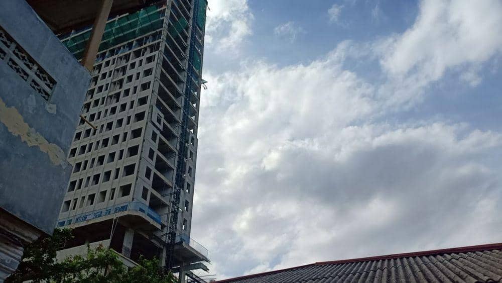 Pembangunan mega proyek Lampung Bay City kembali memalami kecelakaan kerja. (IDN Times/Istimewa)