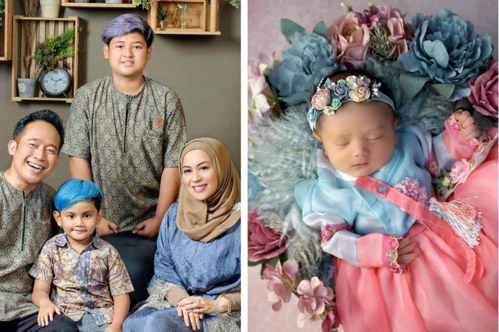 kolase potret keluarga Denny Cagur (instagram.com/dennycagur)