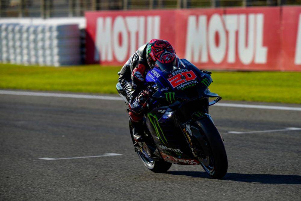 Fabio Quartararo pada balapan GP Valencia di MotoGP 2021. (motogp.com)