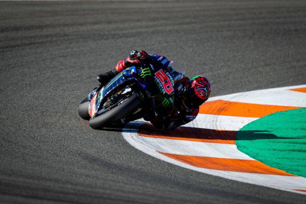 Fabio Quartararo pada balapan GP Valencia di MotoGP 2021. (motogp.com)