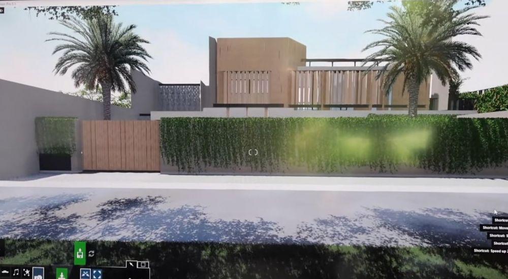 desain rumah Titi Kamal (YouTube.com/Titi dan Tian)