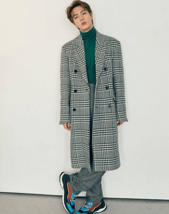 potret Jin BTS (instagram.com/jin_bighitentertainment)
