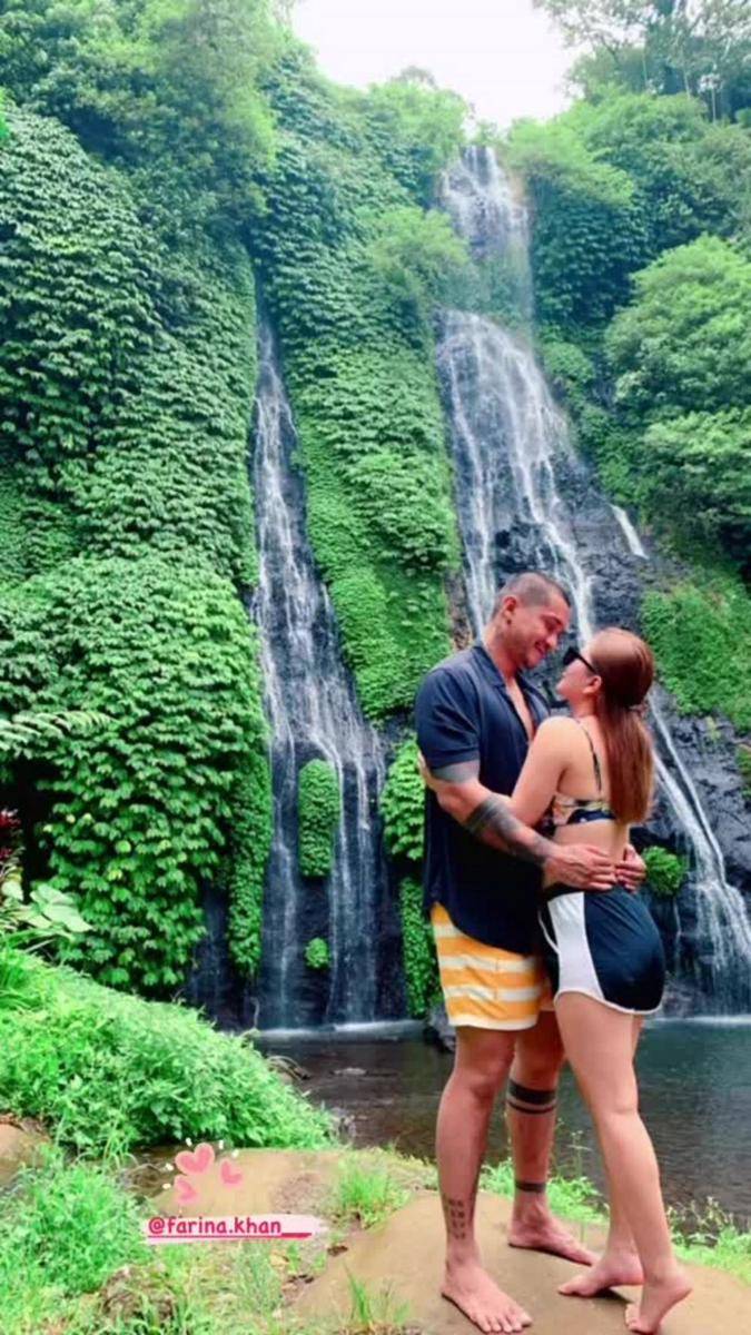 Miller Khan dan istri honeymoon (Instagram.com/miller_khan/)