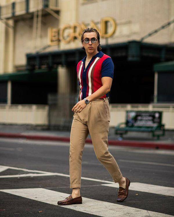 Ilustrasi pakaian smart casual pria (instagram.com/blakescott)