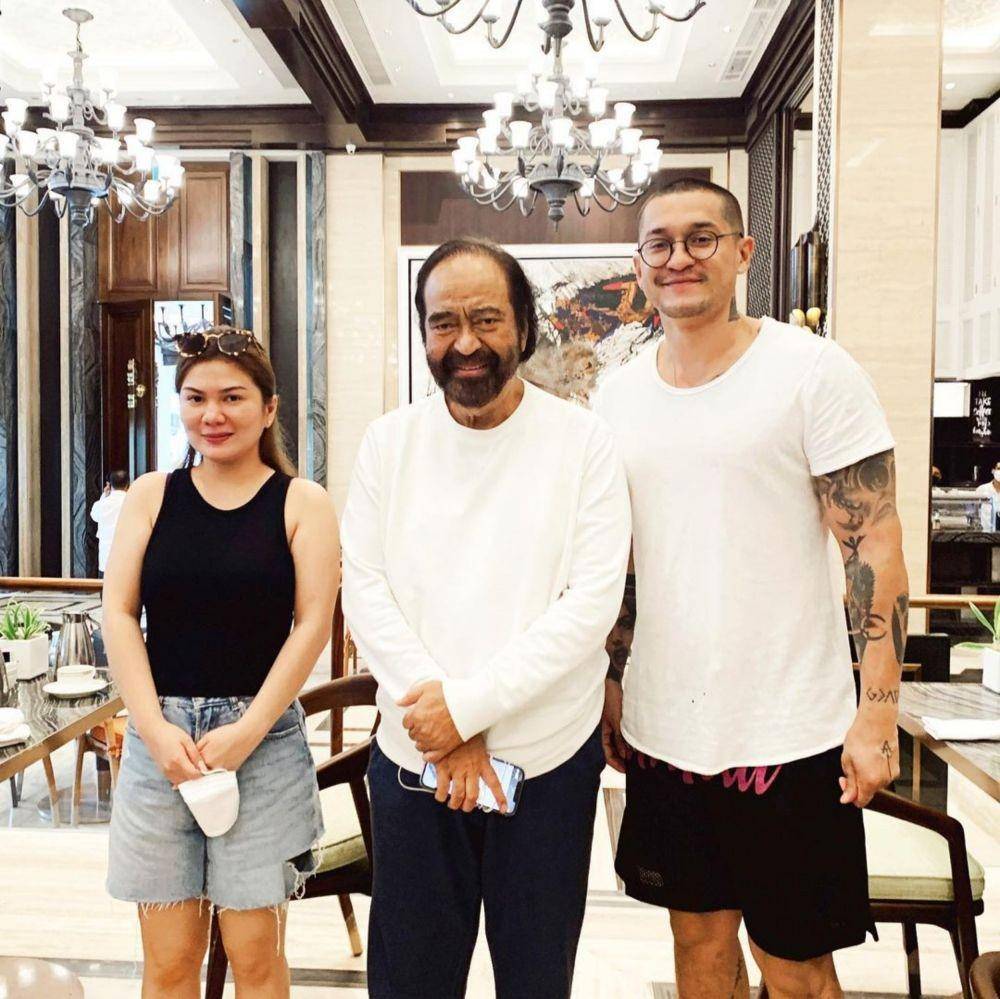 Miller Khan dan istri honeymoon (Instagram.com/miller_khan/)