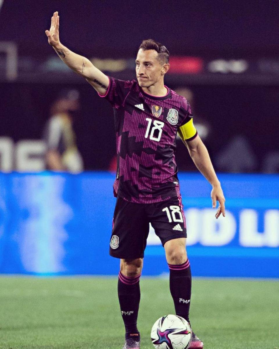 potret Andres Guardado membela timnas Meksiko (instagram.com/andresgua18)