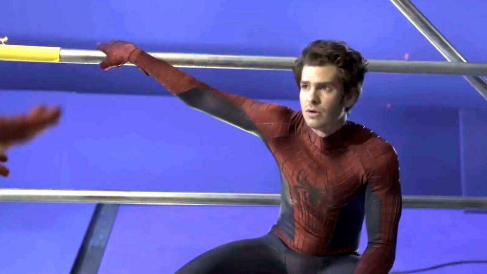 Foto bocoran Andrew Garfield di No Way Home. (therecenttimes.com)