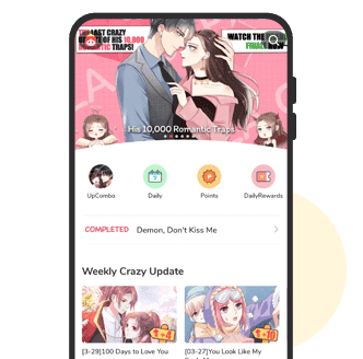 Antarmuka aplikasi Manga Toon. (mangatoon.mobi)