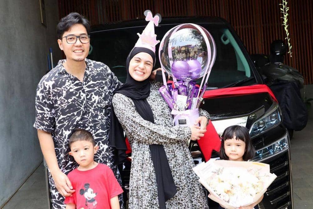 potret keluarga Nycta Gina (instagram.com/missnyctagina)