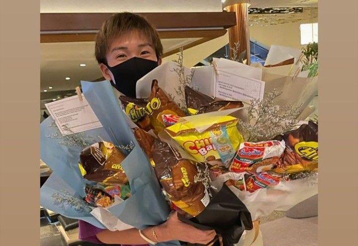 Kento Momota kebanjiran hadiah dari fans Indonesia (instagram.com/momota_kento)