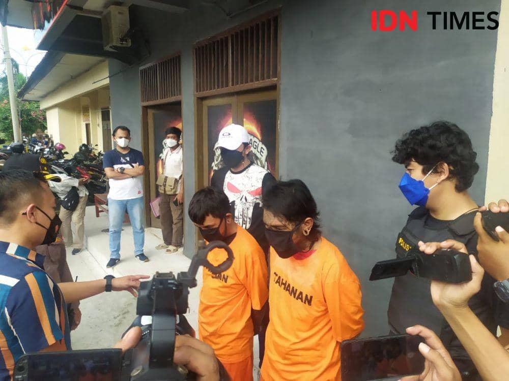 Todong Korban Pakai Samurai, 2 Pemuda Bandar Lampung Ditangkap Polisi
