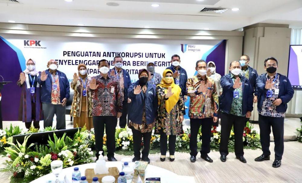 Menteri Sosial Tri Rismaharini memperkuat berbagai upaya untuk mencegah tindak pidana korupsi di lingkungan Kementerian Sosial/dok Kemensos