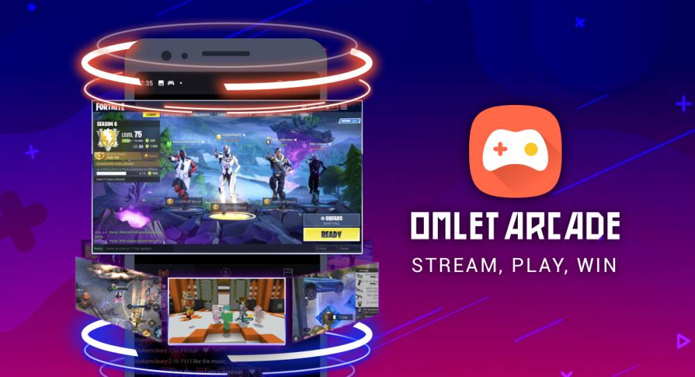 Aplikasi Omlet Arcade. (omlet.gg)