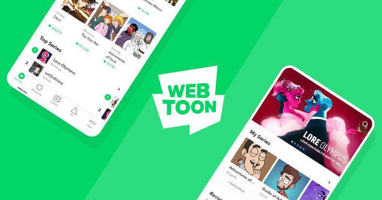 Aplikasi Webtoon. (webtoons.com)
