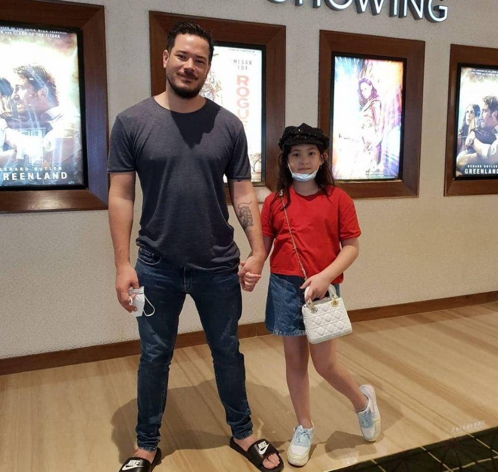 potret Zack Lee bersama putrinya (instagram.com/zackleelife77)