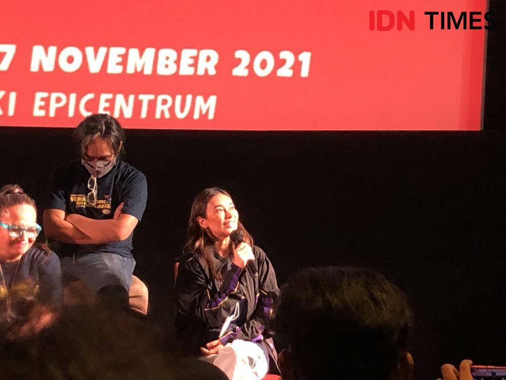Konferensi pers Seperti Dendam, Rindu Harus Dibayar Tuntas, Rabu (17/11/2021) (dok. IDN Times/ Maria Helen Oktavia)