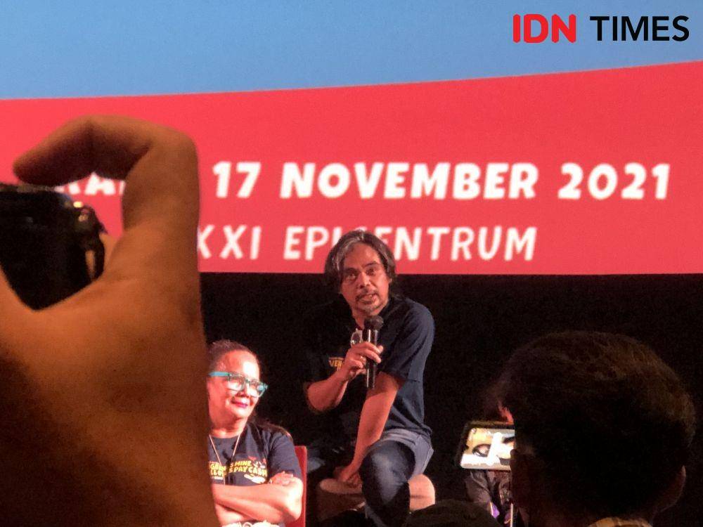 Konferensi pers Seperti Dendam, Rindu Harus Dibayar Tuntas, Rabu (17/11/2021) (dok. IDN Times/ Maria Helen Oktavia)