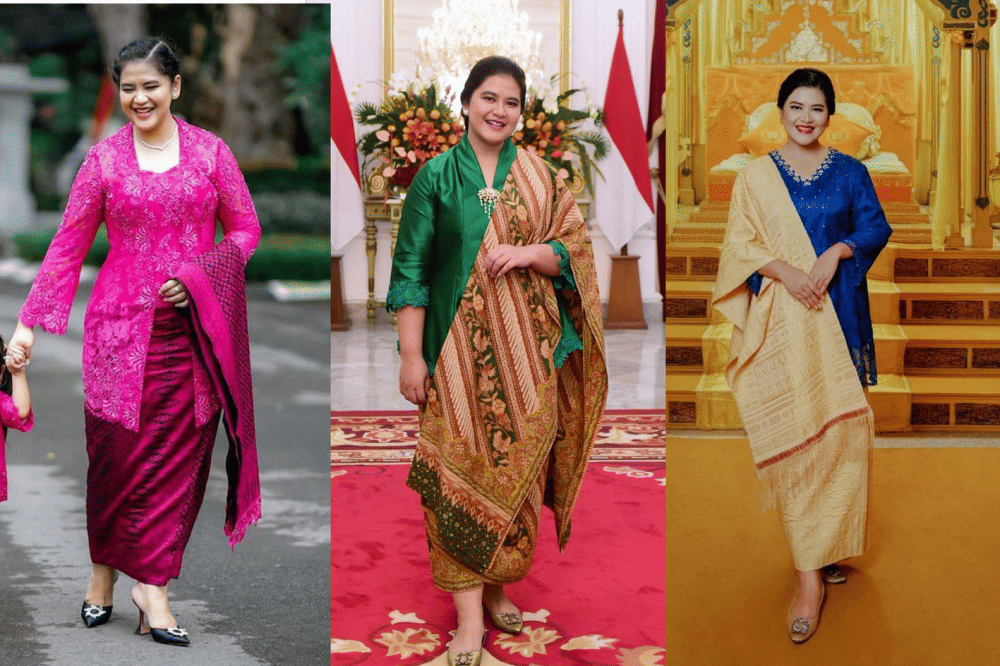 9 Inspirasi Kebaya ala Kahiyang Ayu, Pesona Ibu Pejabat yang Memikat