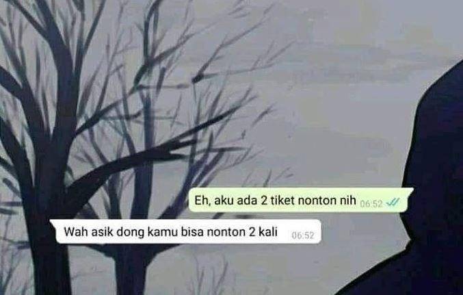 balasan chat gak mood (instagram.com/receh.id)