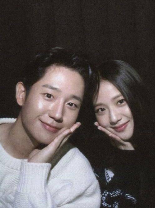 Jung Hae In dan Jisoo BLACKPINK (Dok. Harper's Bazaar Korea)