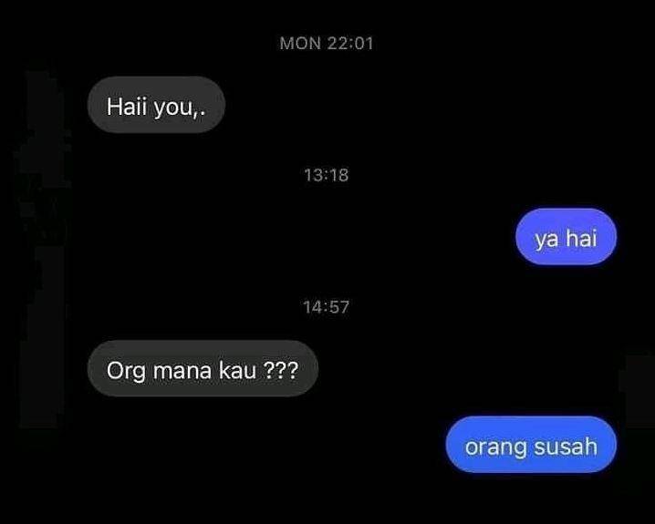 balasan chat gak mood (instagram.com/recehqq.id)