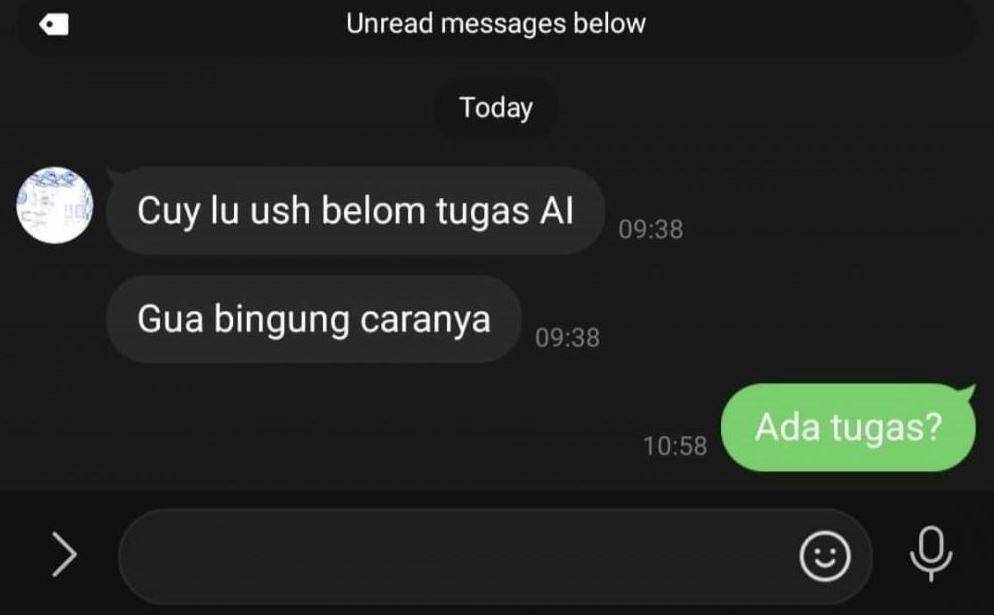 balasan chat gak mood (instagram.com/pembawa_ketololan)