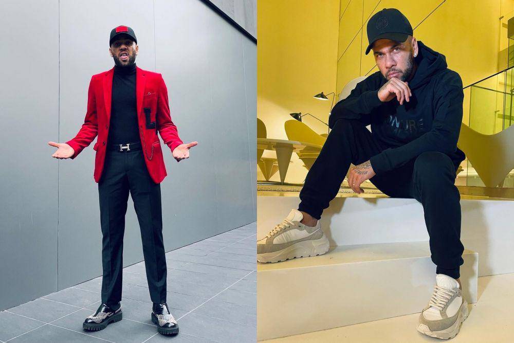 Gaya busana Dani Alves (instagram.com/danialves)