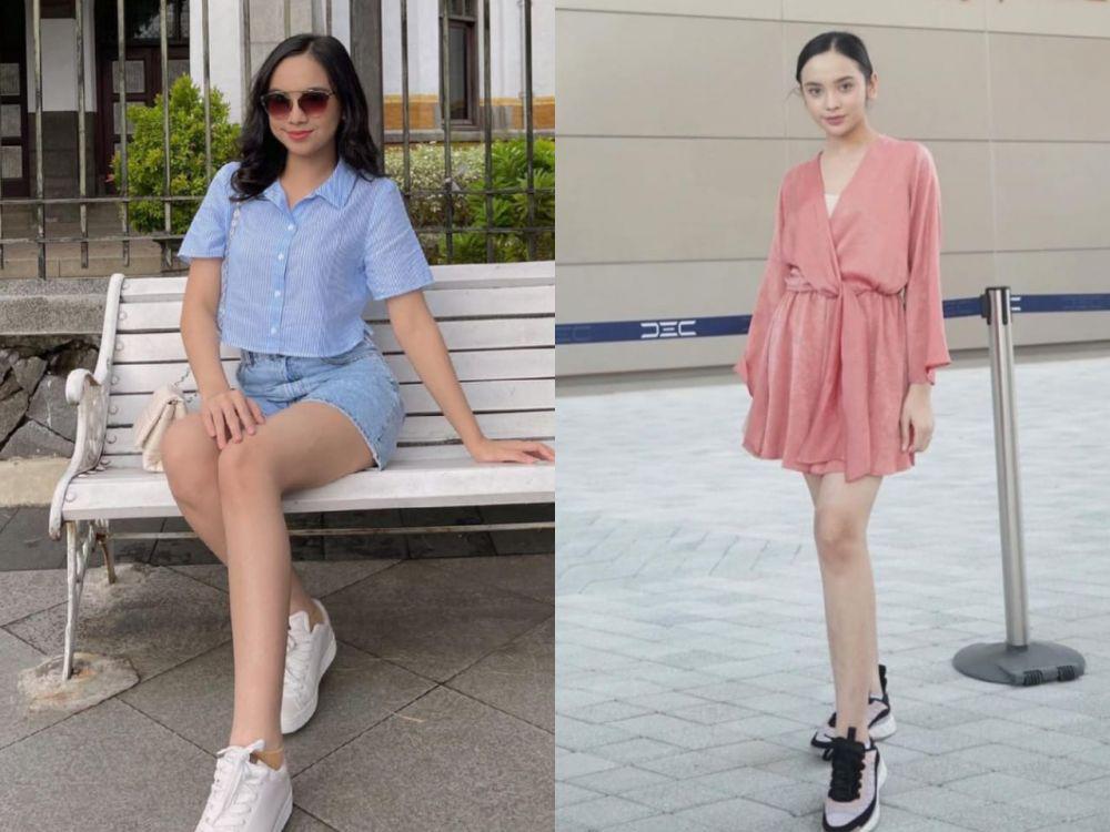 9 Ide Tampil Gaya dengan Sneaker ala Lyodra Ginting, Memesona!