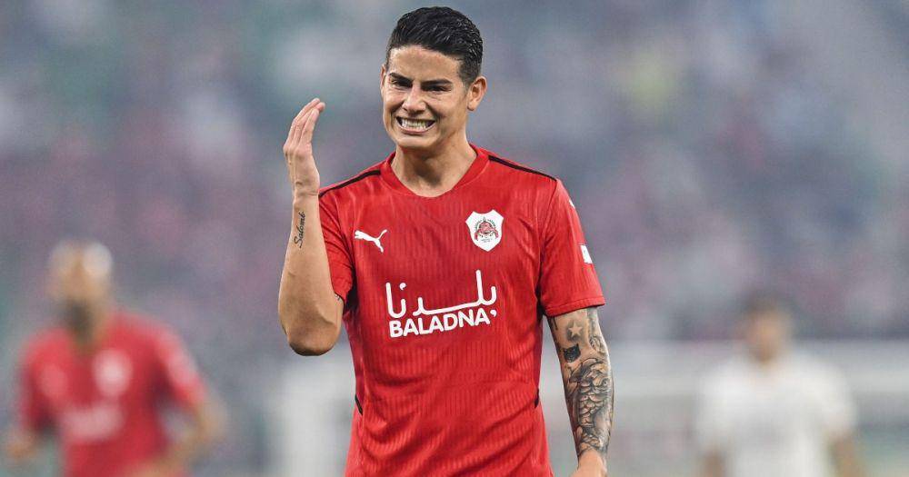 Potret James Rodriguez ketika bermain untuk Al Rayyan. (planetfootball.com)