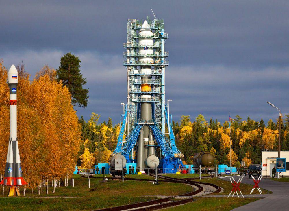 Ilustrasi Soyuz Rusia, peluncuran satelit Glonass dari Kosmodrom Plesetsk. (thelivingmoon.com/Roscosmos)
