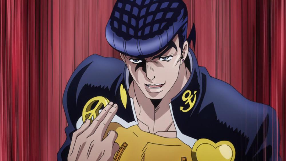 Josuke Higashikata (dok. David Production/JoJo's Bizarre Adventure: Diamond is Unbreakable)