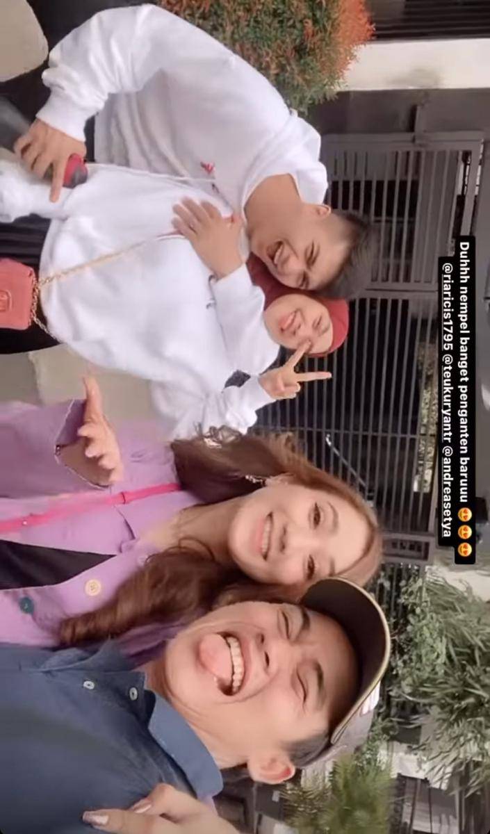 Ria Ricis dan Teuku Ryan (instagram.com/marishachacha)