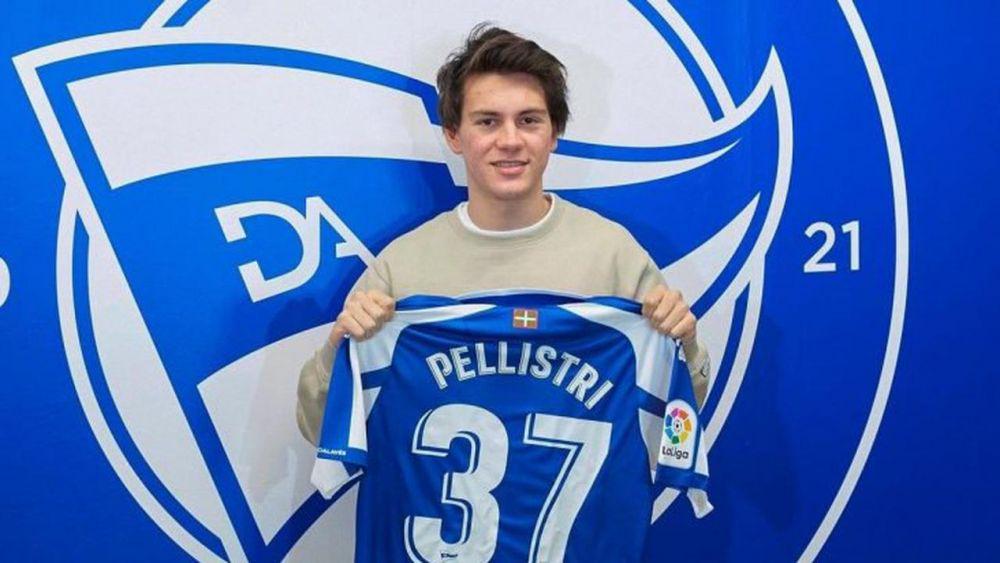 potret Facundo Pellistri bersama Alaves (dailyadvent.com)