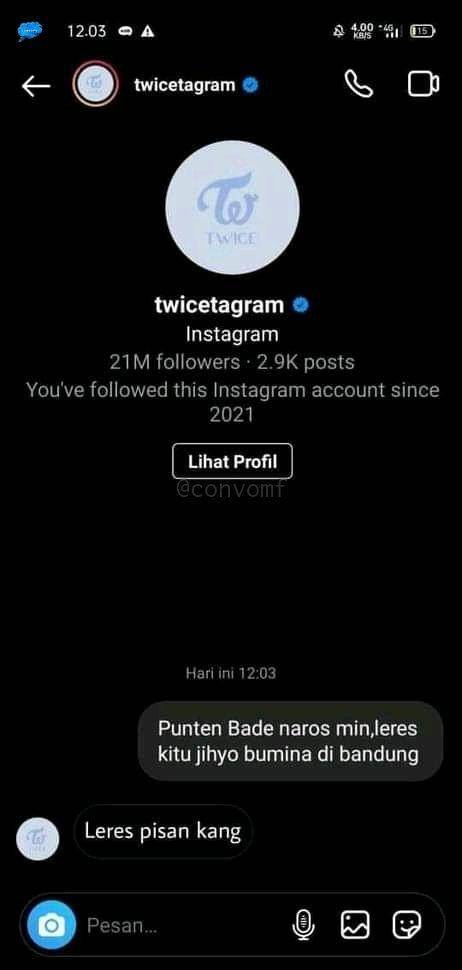 status media sosial artis dunia melokal (twitter.com/convomf)