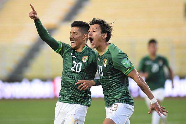 Bolivia ketika berhasil mengalahkan Peru 1-0 pada Minggu, 10 Oktober 2021, lalu. (Twitter.com/laverde_fbf)