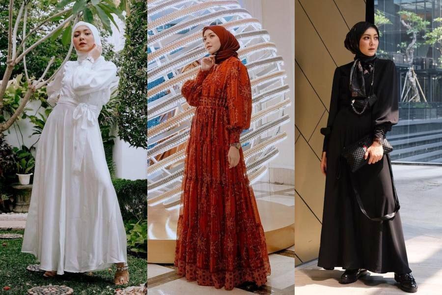 10 Referensi Gaya Kondangan Richa Novisha, Bikin Terpukau!