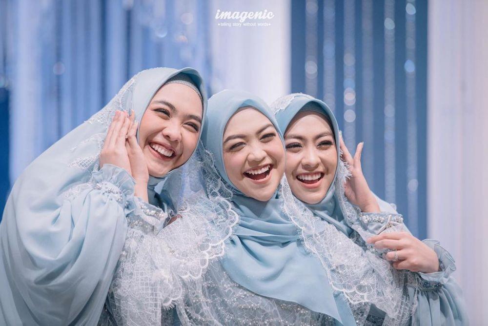 9 Beda Gaya Pernikahan Oki Setiana Dewi, Shindy Putri, dan Ria Ricis